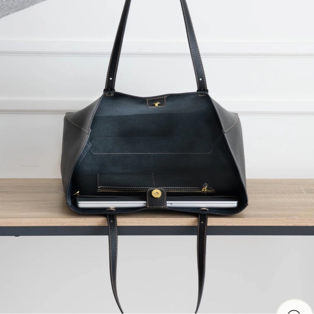 Eliana Leather Tote - Picture 4 of 11
